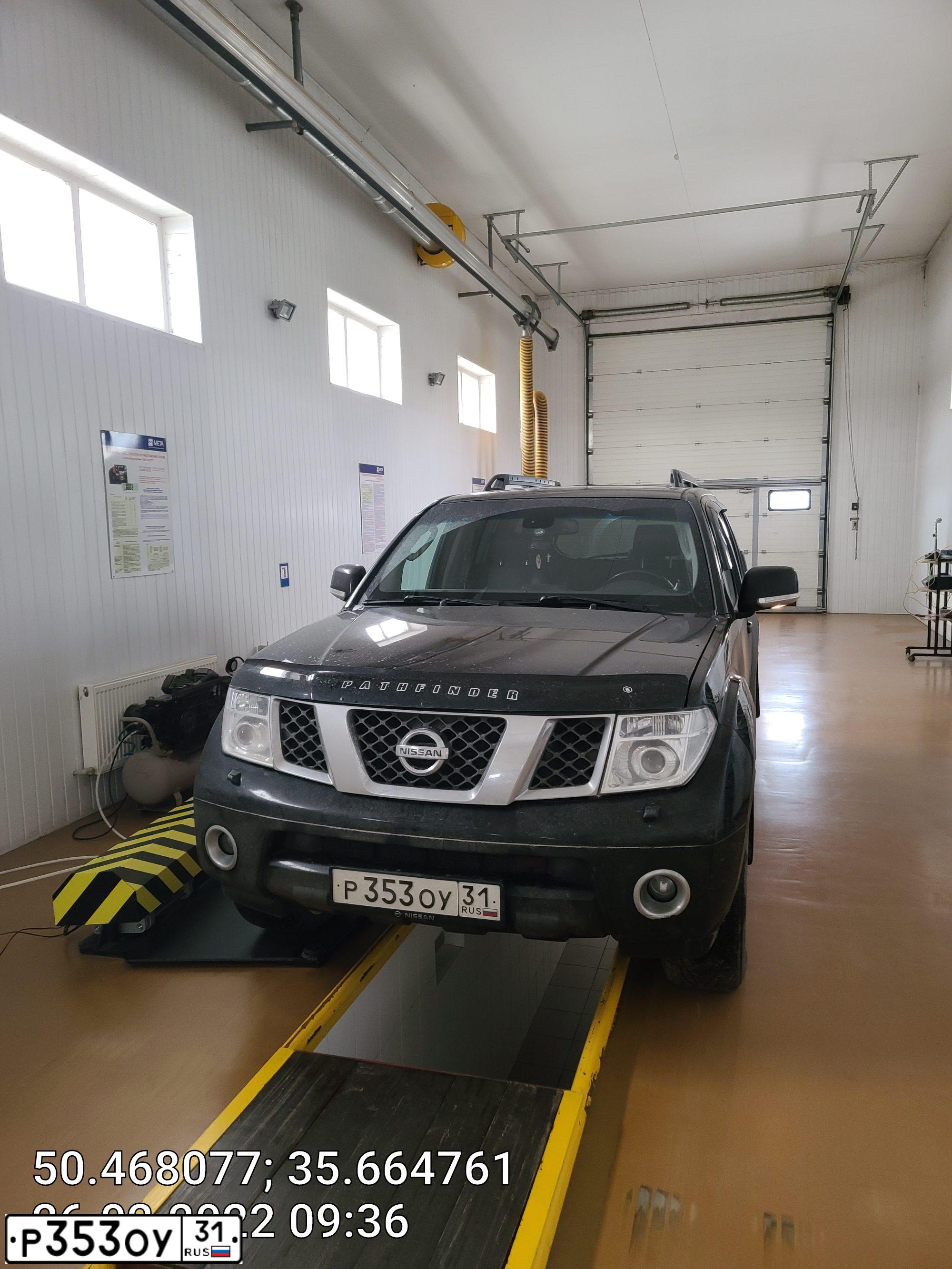 Фото автомобиля NISSAN PATHFINDER, 2008 — госномер Е289ЕЕ36. Цвет: ЧЕРНЫЙ