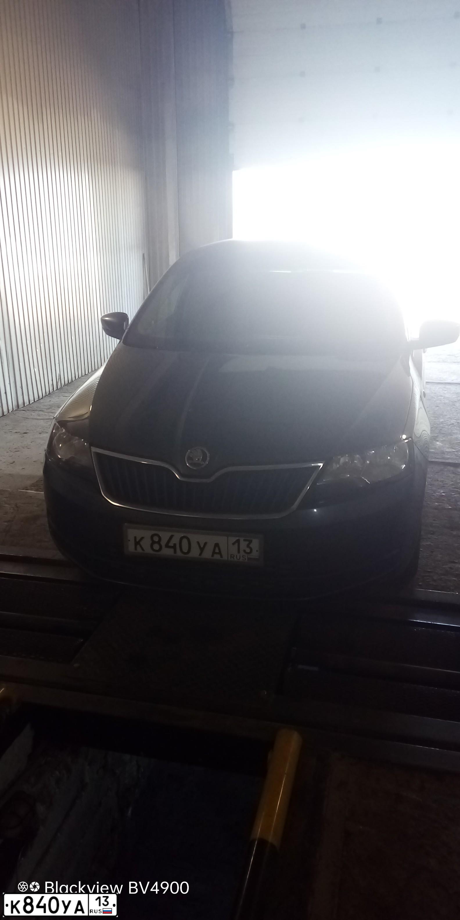 Фото автомобиля SKODA RAPID, 2014 — госномер М846ТО13