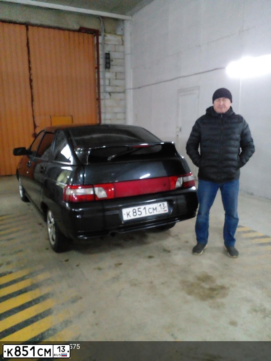 Фото автомобиля LADA 2112 LADA, 2007 — госномер К851СМ13. Цвет: ГРАФИТОВЫЙ МЕТАЛЛИК