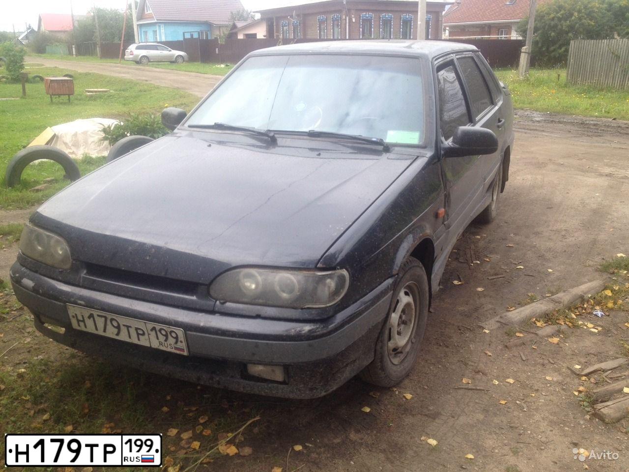 Фото автомобиля LADA 2115, 2006 — госномер Н732УТ33. Цвет: ЧЕРНЫЙ
