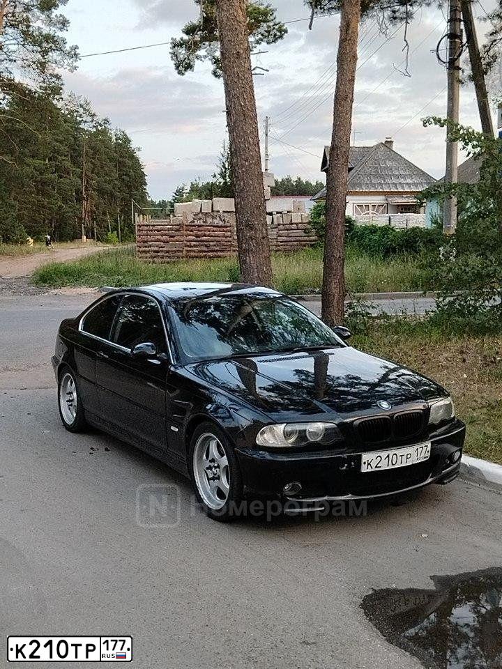 Фото автомобиля BMW SERIE 3, 1999 — госномер С646ТН716. Цвет: ЧЕРНЫЙ