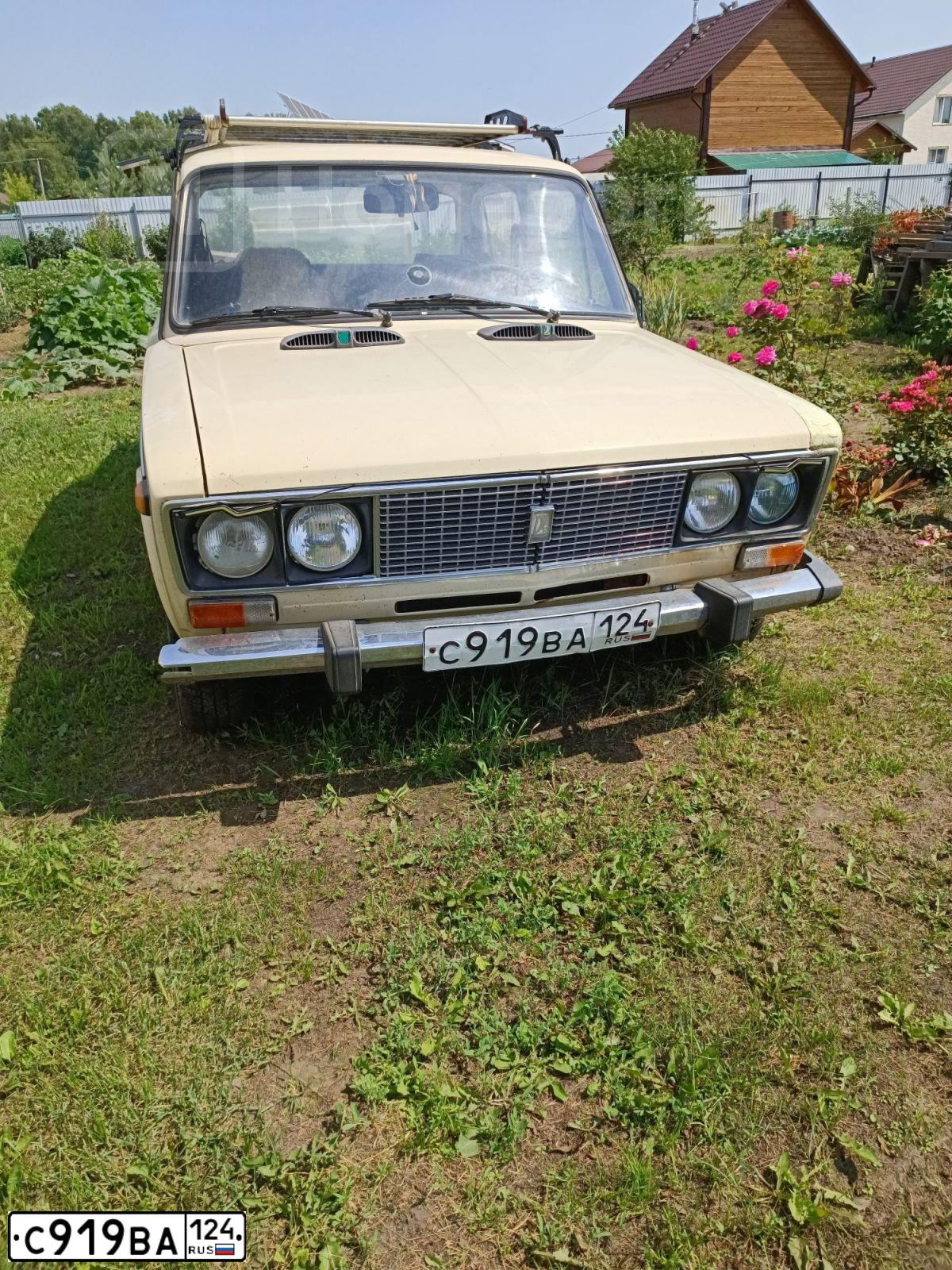 Фото автомобиля LADA 2106, 1992 — госномер С919ВА124. Цвет: БЕЖЕВЫЙ