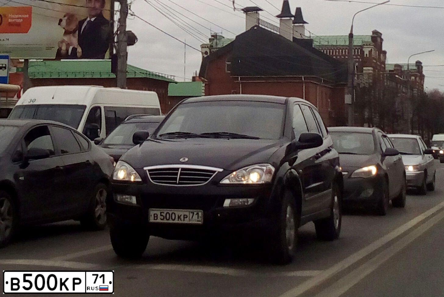 Фото автомобиля LADA 2112, 2008 — госномер Р774ОВ71. Цвет: Серо-сине-зеленый