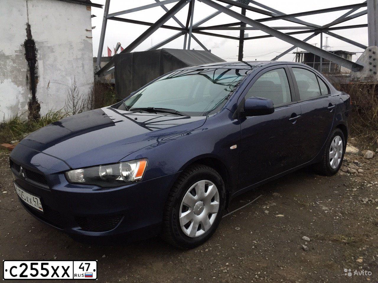 Фото автомобиля MITSUBISHI LANCER, 2008 — госномер М621УР178. Цвет: СЕРЫЙ