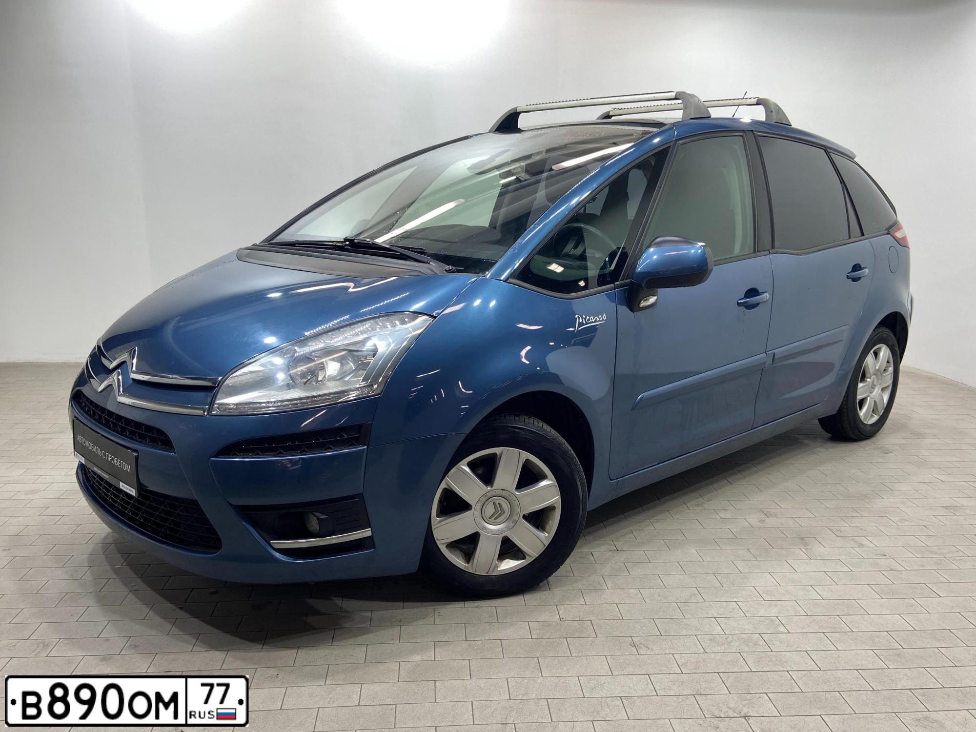 Фото автомобиля CITROEN C4 PICASSO, 2012 — госномер М815ВС198. Цвет: ГОЛУБОЙ ТЕМНЫЙ