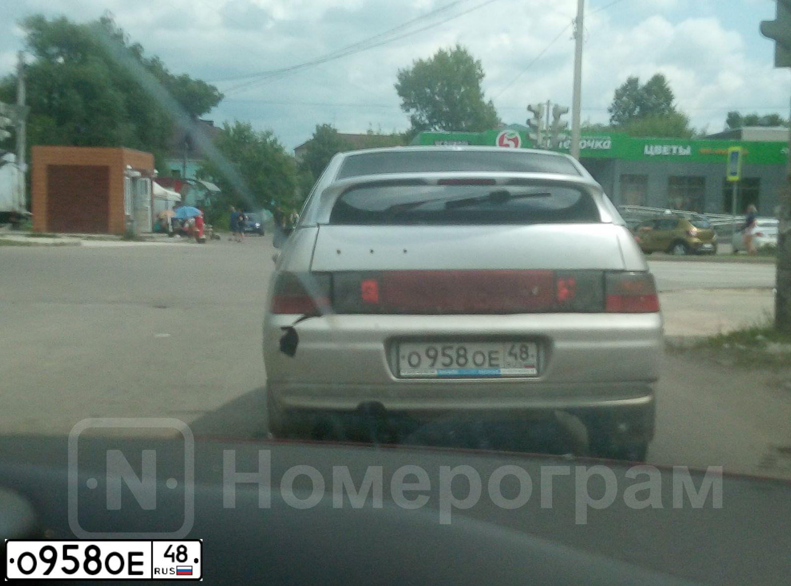 Фото автомобиля LADA 2112, 2001 — госномер У117РЕ48