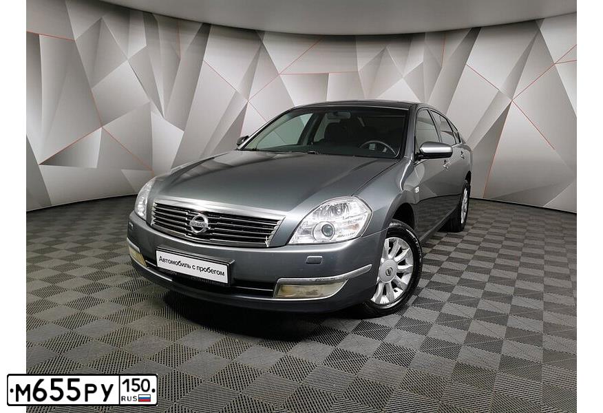 Фото автомобиля NISSAN TEANA, 2007 — госномер В594ВА977. Цвет: Серый