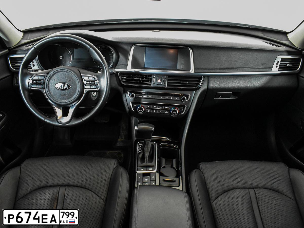 Фото автомобиля KIA MAGENTIS / OPTIMA, 2018 — госномер К814СС35. Цвет: Коричневый