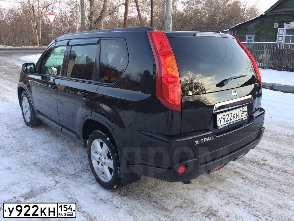 Фото автомобиля NISSAN X-TRAIL, 2007 — госномер В367АВ155. Цвет: ЧЕРНЫЙ