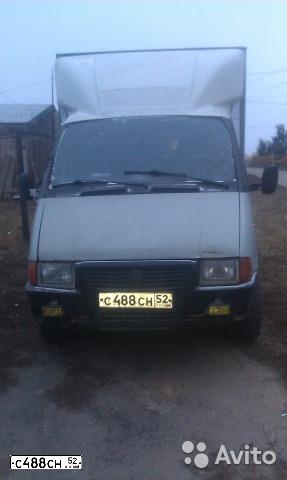 Фото автомобиля GAZ 3302 EL, 1995 — госномер С488СН52. Цвет: СЕРЫЙ