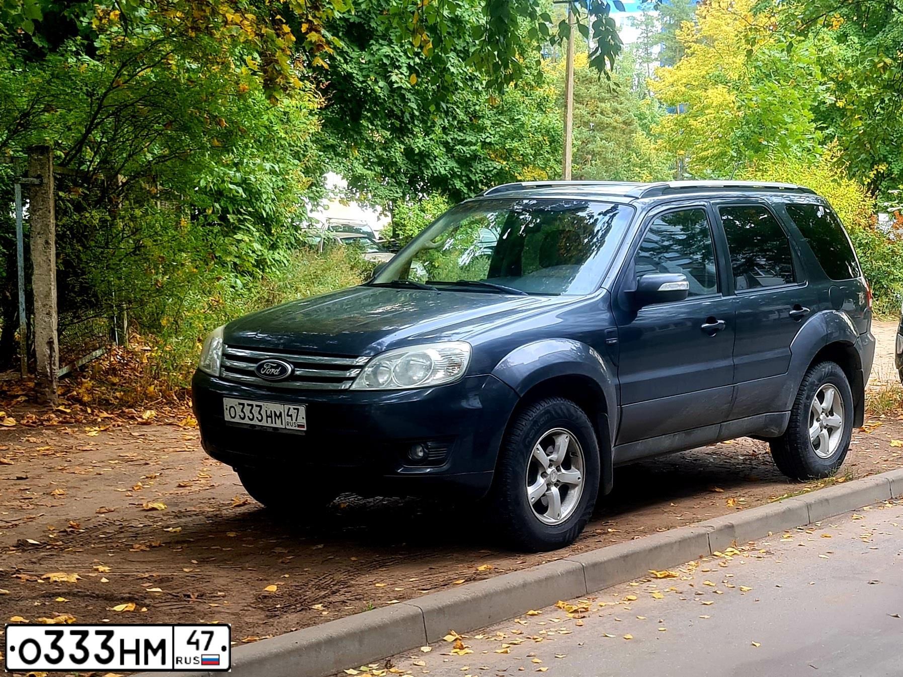 Фото автомобиля MAZDA TRIBUTE, 2002 — госномер А021АА58. Цвет: СЕРЫЙ
