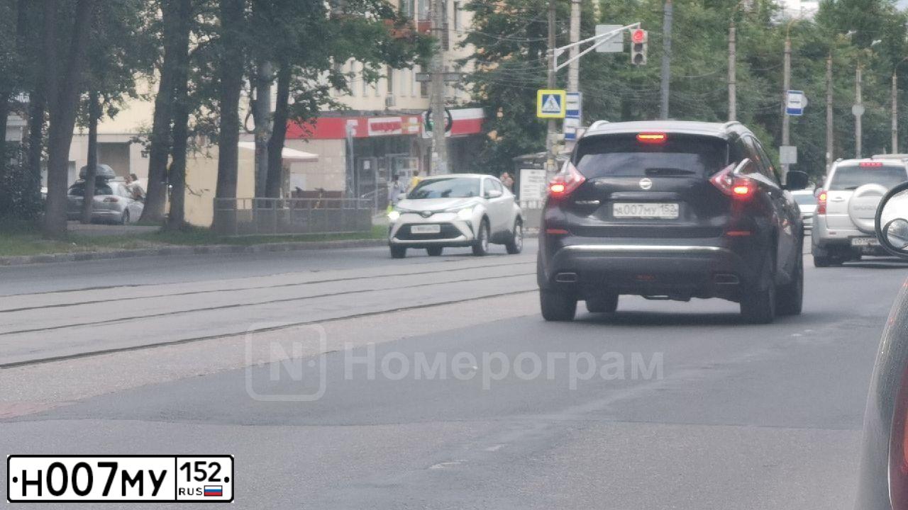 Фото автомобиля MAZDA 6, 2013 — госномер В017КО152. Цвет: ЧЕРНЫЙ