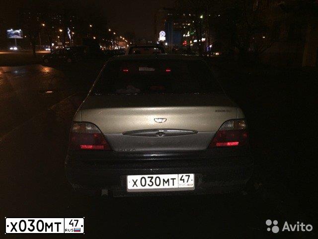Фото автомобиля DAEWOO NEXIA, 2006 — госномер У030МТ47. Цвет: БЕЖЕВО-СЕРЫЙ