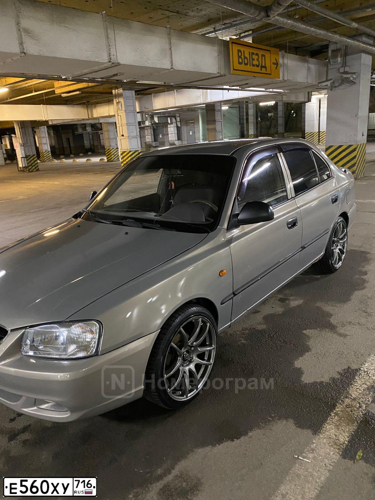 Фото автомобиля TAGAZ ACCENT, 2007 — госномер М606АС116. Цвет: СВЕТЛО-БЕЖЕВЫЙ