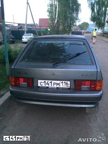 Фото автомобиля LADA 2114 SAMARA, 2013 — госномер С141РМ116. Цвет: средний серо-зеленый металлик