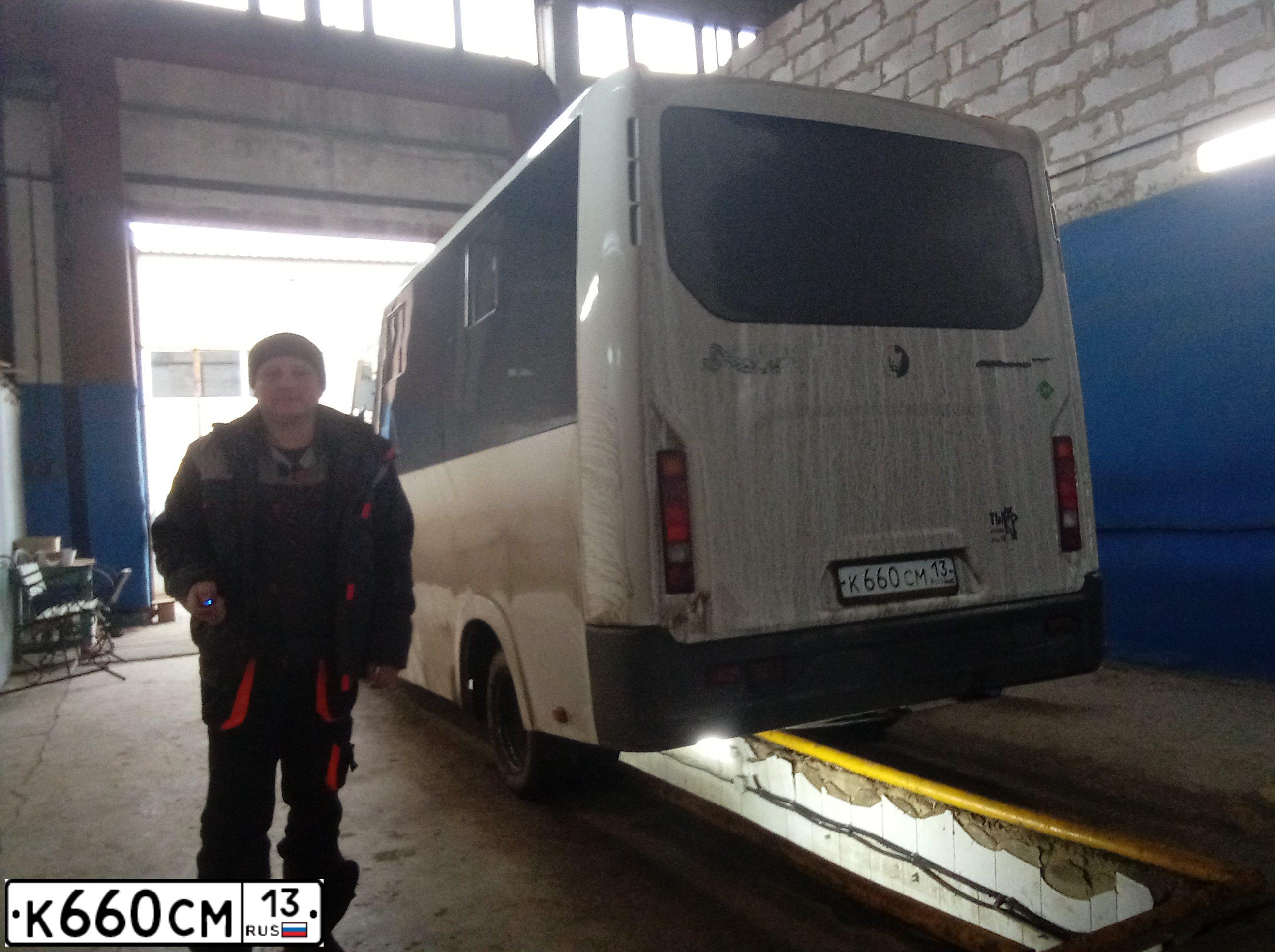 Фото автомобиля GAZ GAZEL NEXT, 2018 — госномер К660СМ13. Цвет: Белый
