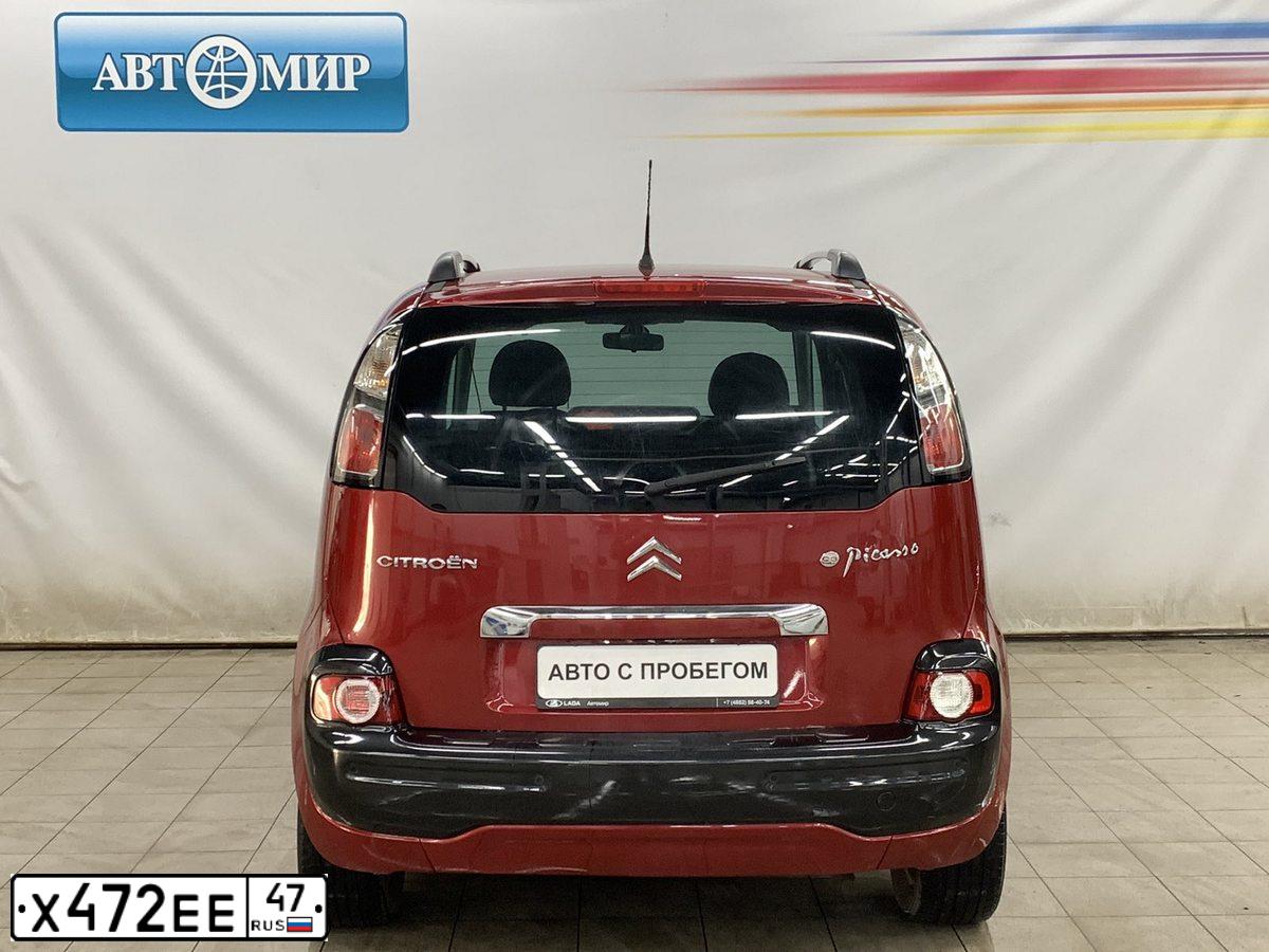 Фото автомобиля CITROEN C3 PICASSO, 2012 — госномер К895ХО76. Цвет: Красный