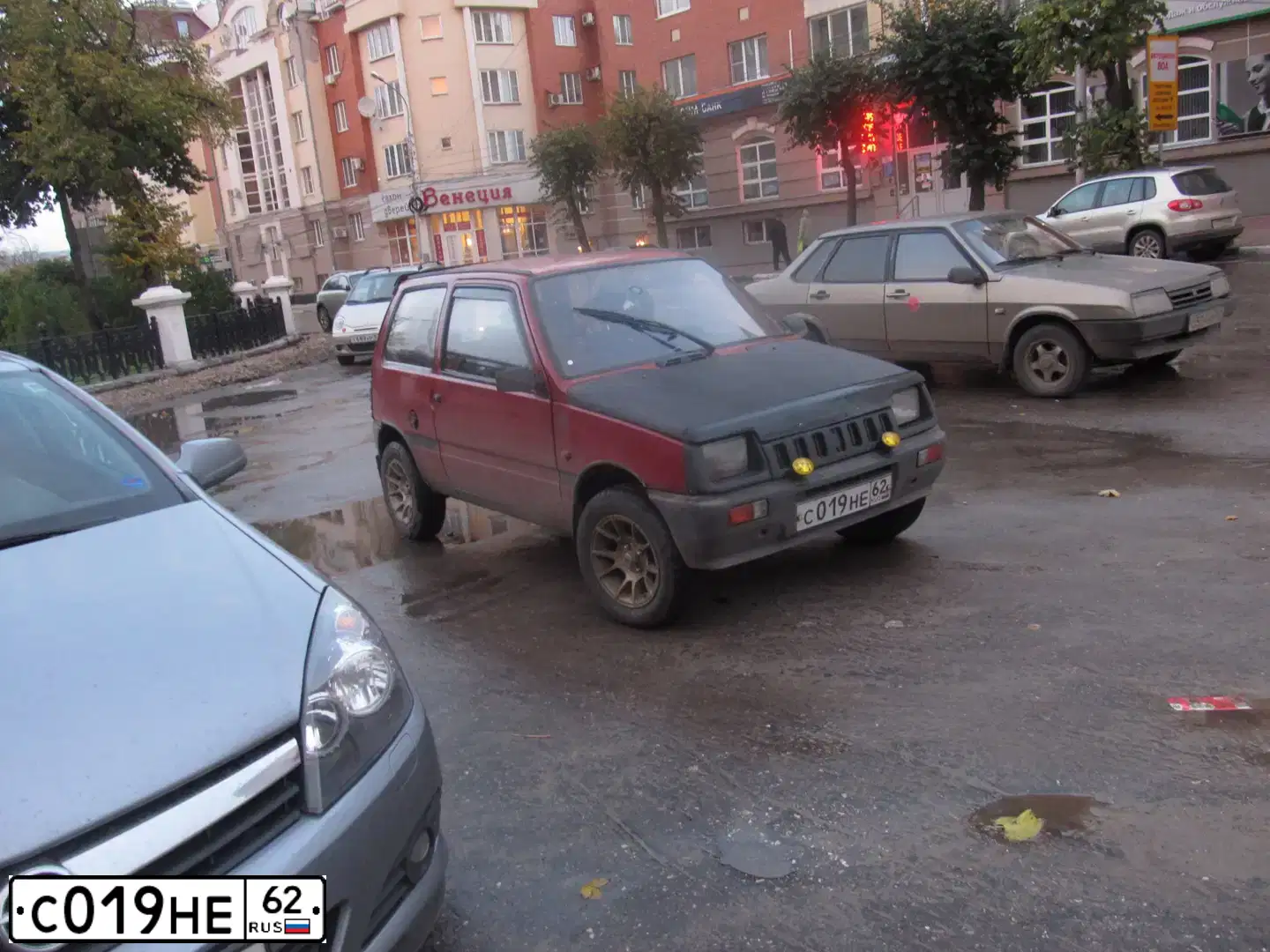 Фото автомобиля SEAZ OKA, 1994 — госномер С019НЕ62. Цвет: КРАСНЫЙ