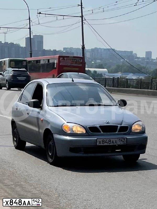 Фото автомобиля ZAZ CHANCE, 2010 — госномер Х848АА142. Цвет: СЕРЕБРИСТЫЙ