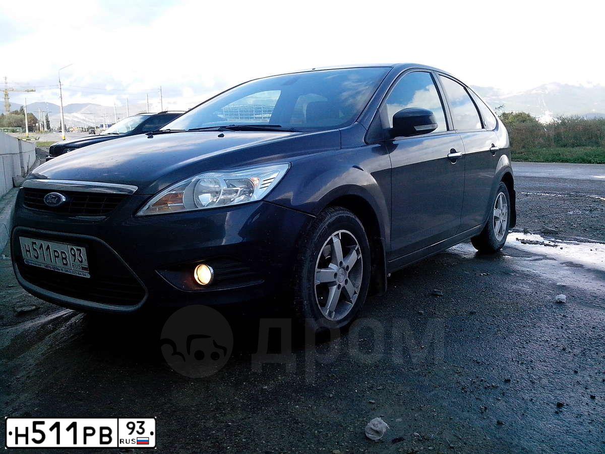 Фото автомобиля FORD FOCUS, 2008 — госномер Н511РВ93. Цвет: ТЕМНО-СЕРЫЙ