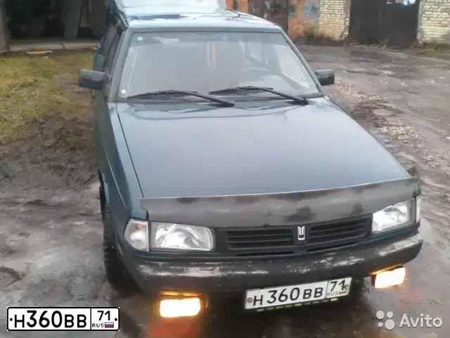Фото автомобиля AZLK MOSKWITSCH 2141, 1999 — госномер Н360ВВ71. Цвет: сине-зеленый