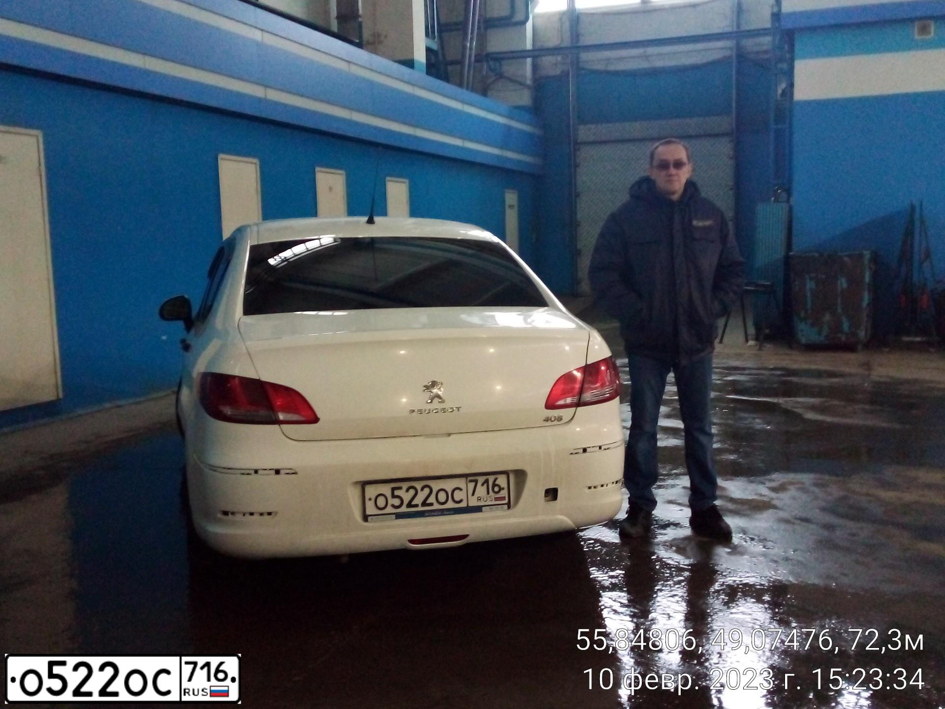 Фото автомобиля PEUGEOT 408, 2013 — госномер Н478АР18. Цвет: Белый