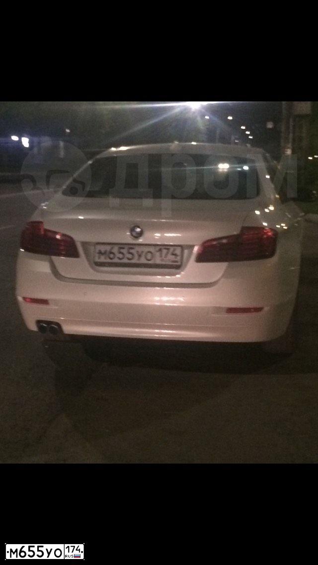 Фото автомобиля BMW SERIE 5, 2016 — госномер К015ЕС774. Цвет: БЕЛЫЙ МЕТАЛЛИК