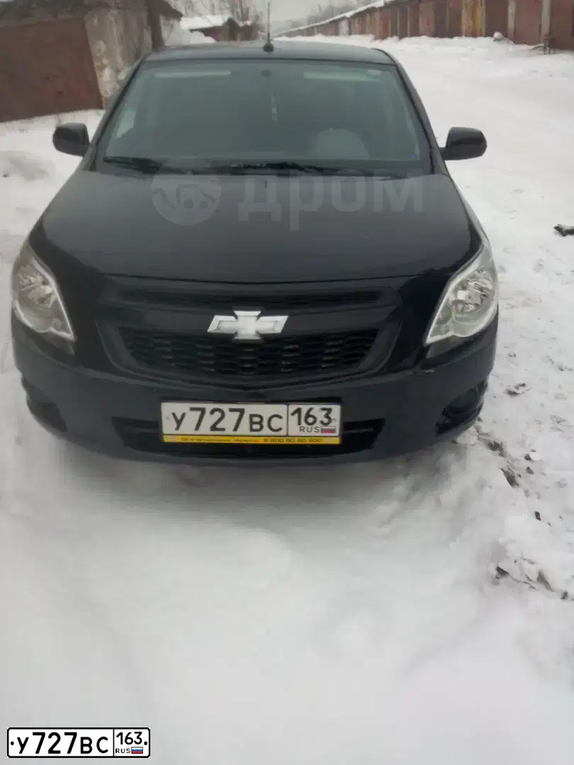 Фото автомобиля CHEVROLET COBALT, 2013 — госномер М537КА142. Цвет: ЧЕРНЫЙ