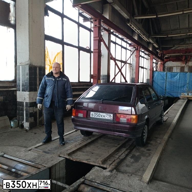 Фото автомобиля LADA 2114 SAMARA, 2014 — госномер О497УМ69. Цвет: ТЕМНО-ВИШНЕВЫЙ