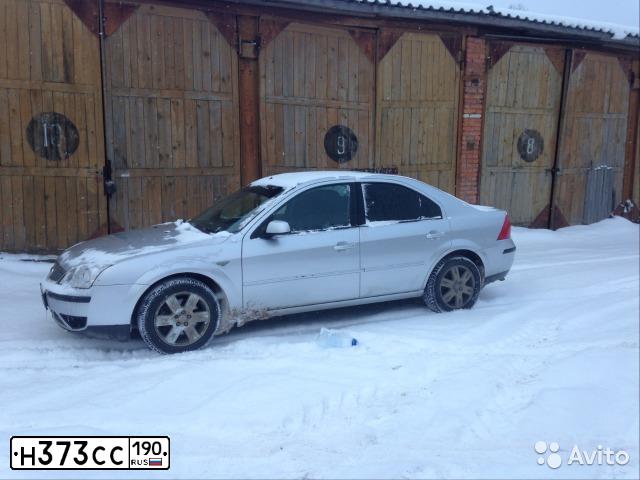 Фото автомобиля FORD MONDEO, 2004 — госномер В741СА37. Цвет: Серебристый