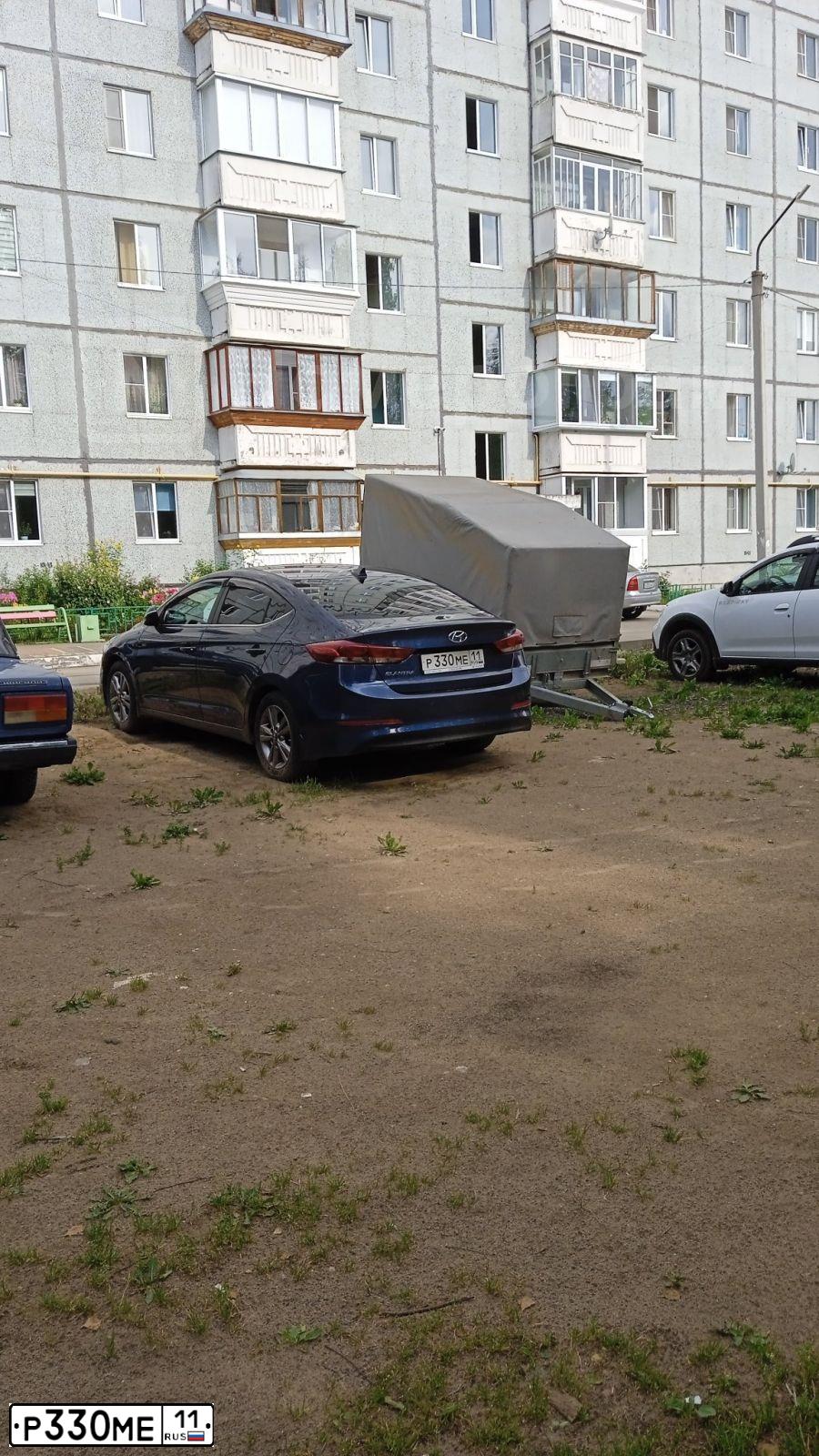 Фото автомобиля HYUNDAI ELANTRA, 2018 — госномер Р278УЕ11