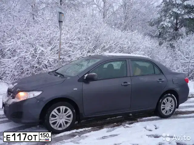 Фото автомобиля TOYOTA COROLLA, 2007 — госномер Н285УУ68. Цвет: СЕРЫЙ