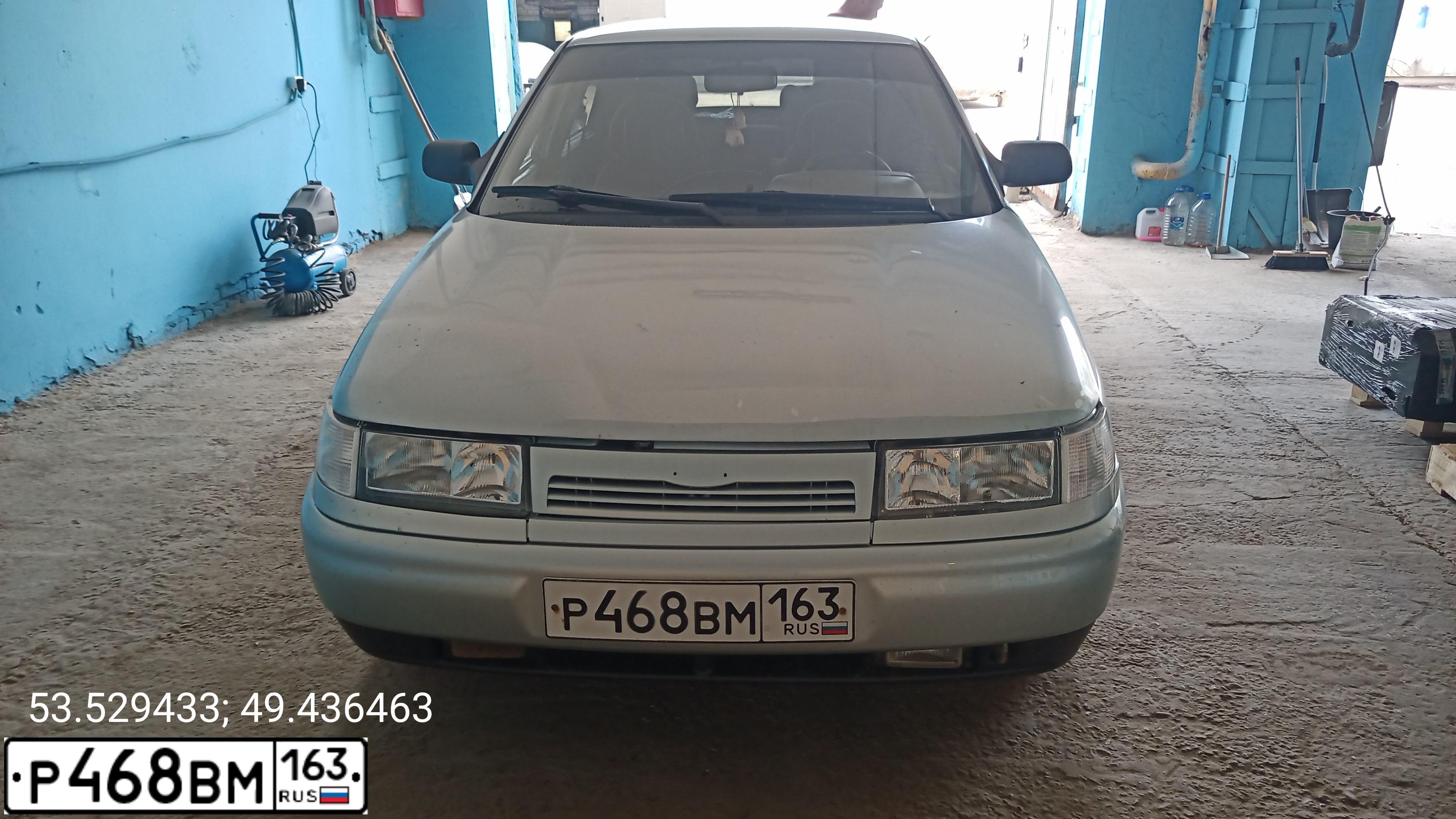 Фото автомобиля LADA 2110, 2001 — госномер Х712ЕО763. Цвет: СЕРЕБРИСТО-ГОЛУБОЙ