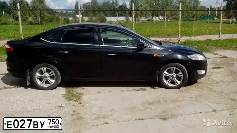 Фото автомобиля FORD MONDEO, 2008 — госномер Н842ВС790. Цвет: ЧЕРНЫЙ