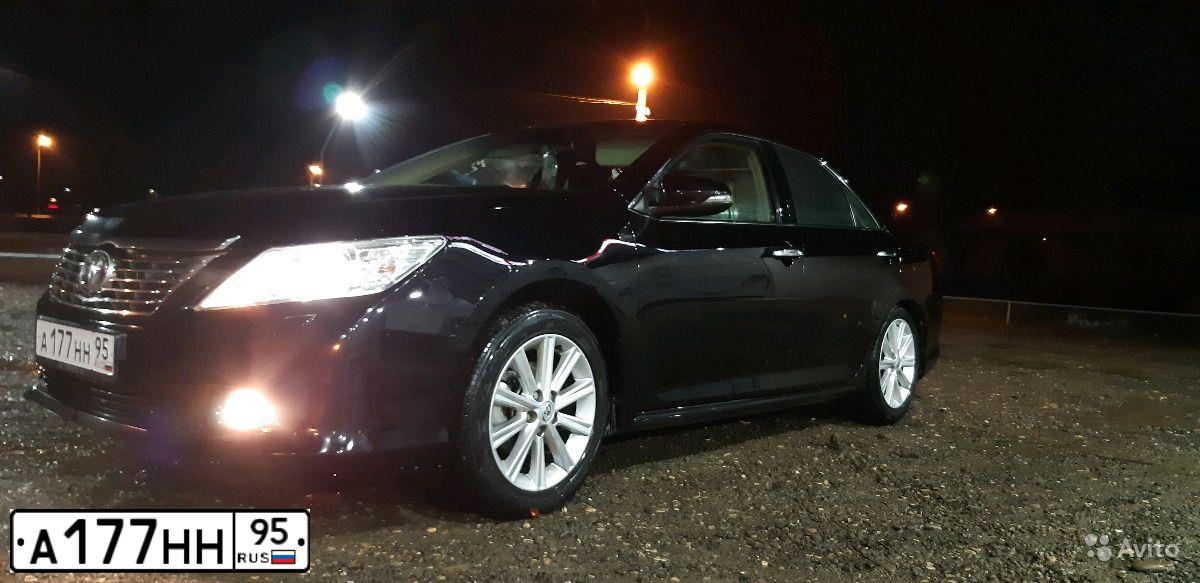 Фото автомобиля TOYOTA CAMRY, 2013 — госномер А177НН95. Цвет: ЧЕРНЫЙ МЕТАЛЛИК