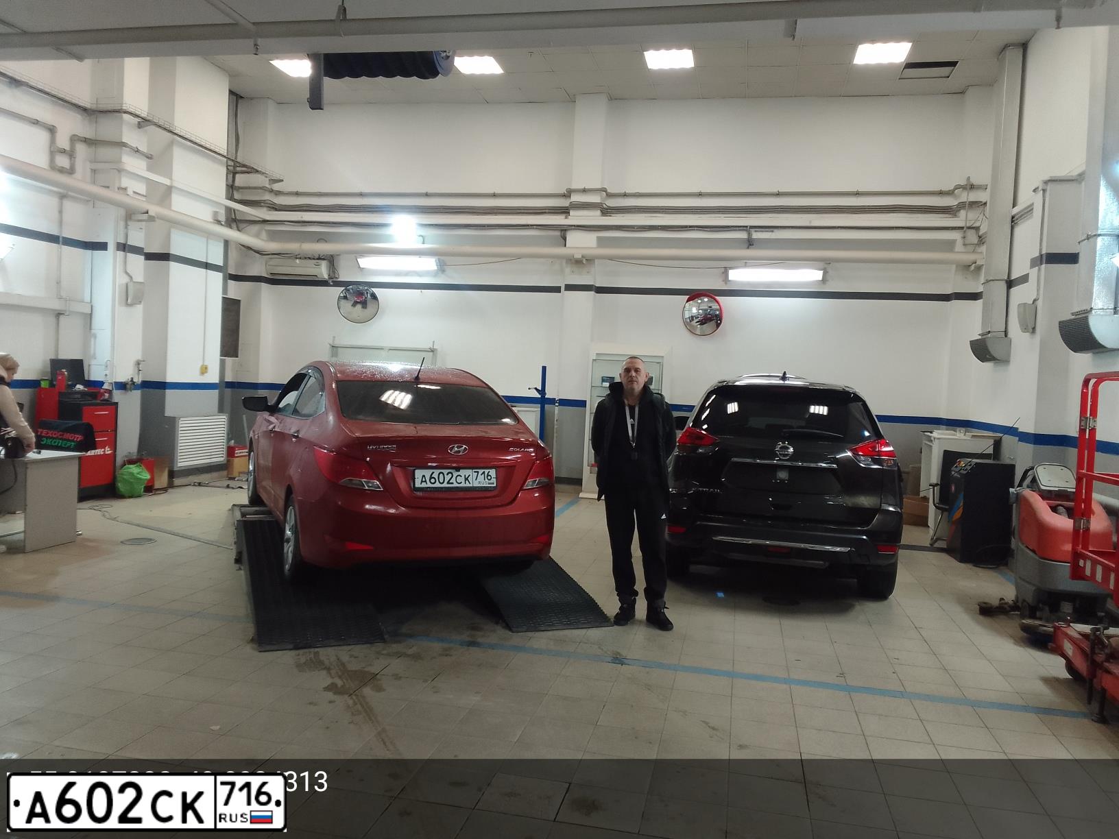 Фото автомобиля HYUNDAI SOLARIS, 2014 — госномер А602СК716. Цвет: КРАСНЫЙ ГРАНАТ