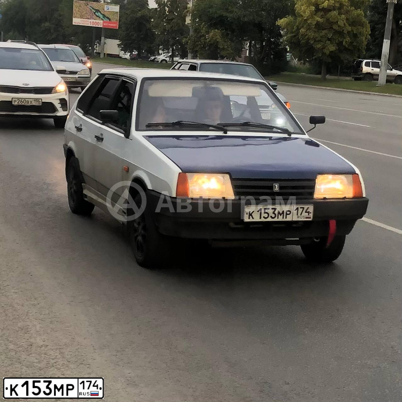 Фото автомобиля LADA 2109 SAMARA, 2003 — госномер К153МР174