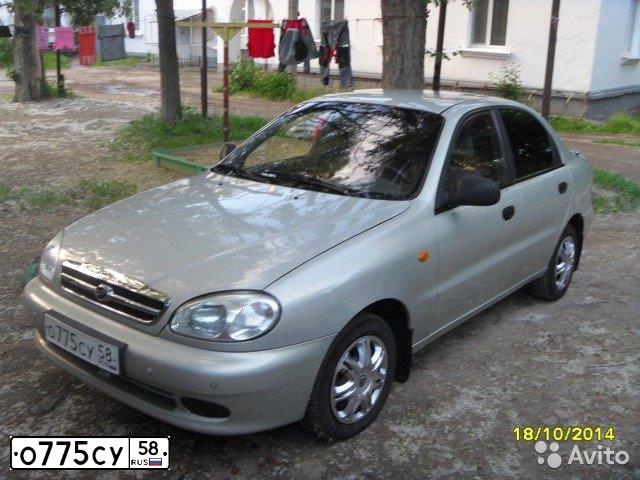 Фото автомобиля ZAZ CHANCE, 2010 — госномер У082ВА48. Цвет: СЕРО-ЗОЛОТИСТЫЙ