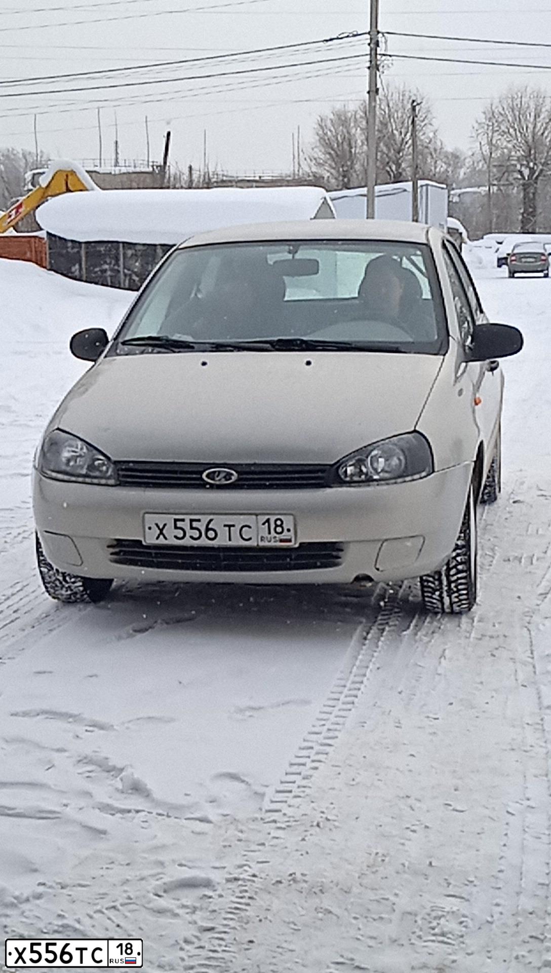 Фото автомобиля LADA 1119 KALINA, 2007 — госномер Р773ТА18. Цвет: СЕРЕБРИСТЫЙ