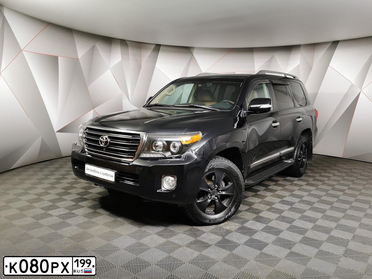 Фото автомобиля TOYOTA LANDCRUISER, 2004 — госномер К080РХ199. Цвет: Серый
