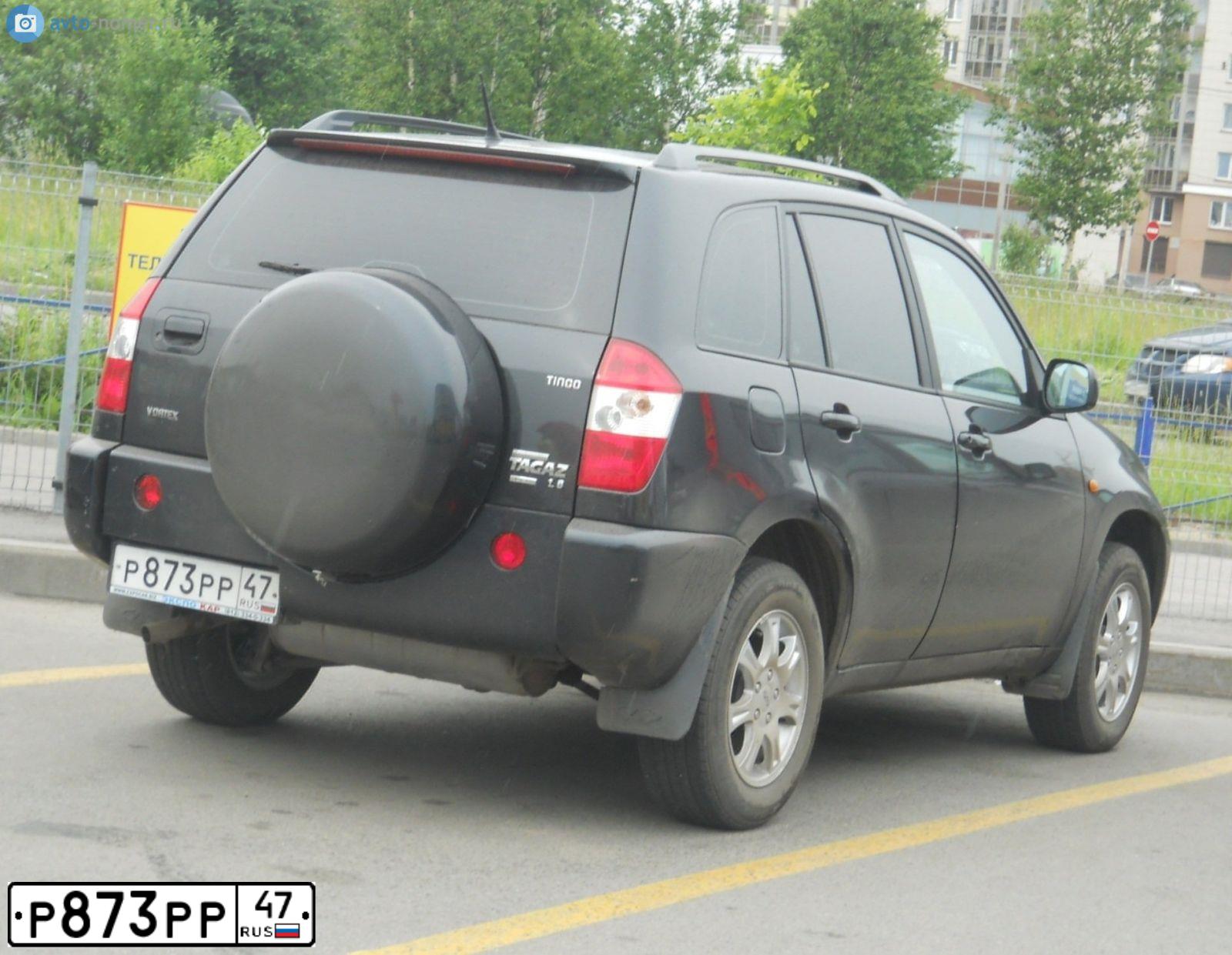 Фото автомобиля TAGAZ TINGO, 2011 — госномер О677НА159. Цвет: ЧЕРНЫЙ