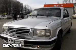 Фото автомобиля GAZ 3110 WOLGA, 2001 — госномер К142ОУ93. Цвет: БУРАН