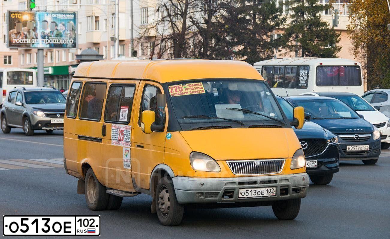 Фото автомобиля GAZ 3221 EL, 2007 — госномер О513ОЕ102. Цвет: ЖЁЛТЫЙ