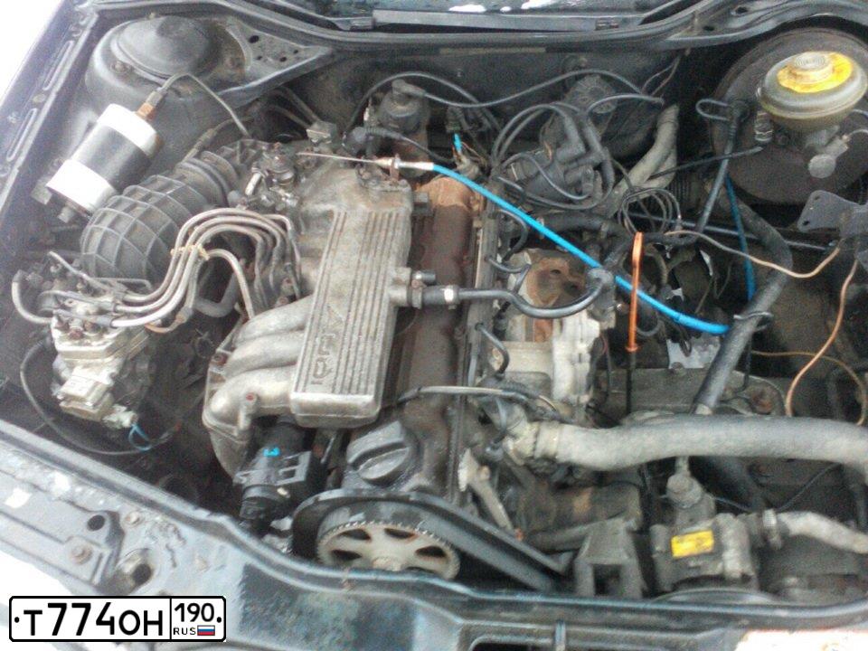 Фото автомобиля AUDI АУДИ 100, 1990 — госномер О744КУ90. Цвет: ЧЕРНЫЙ