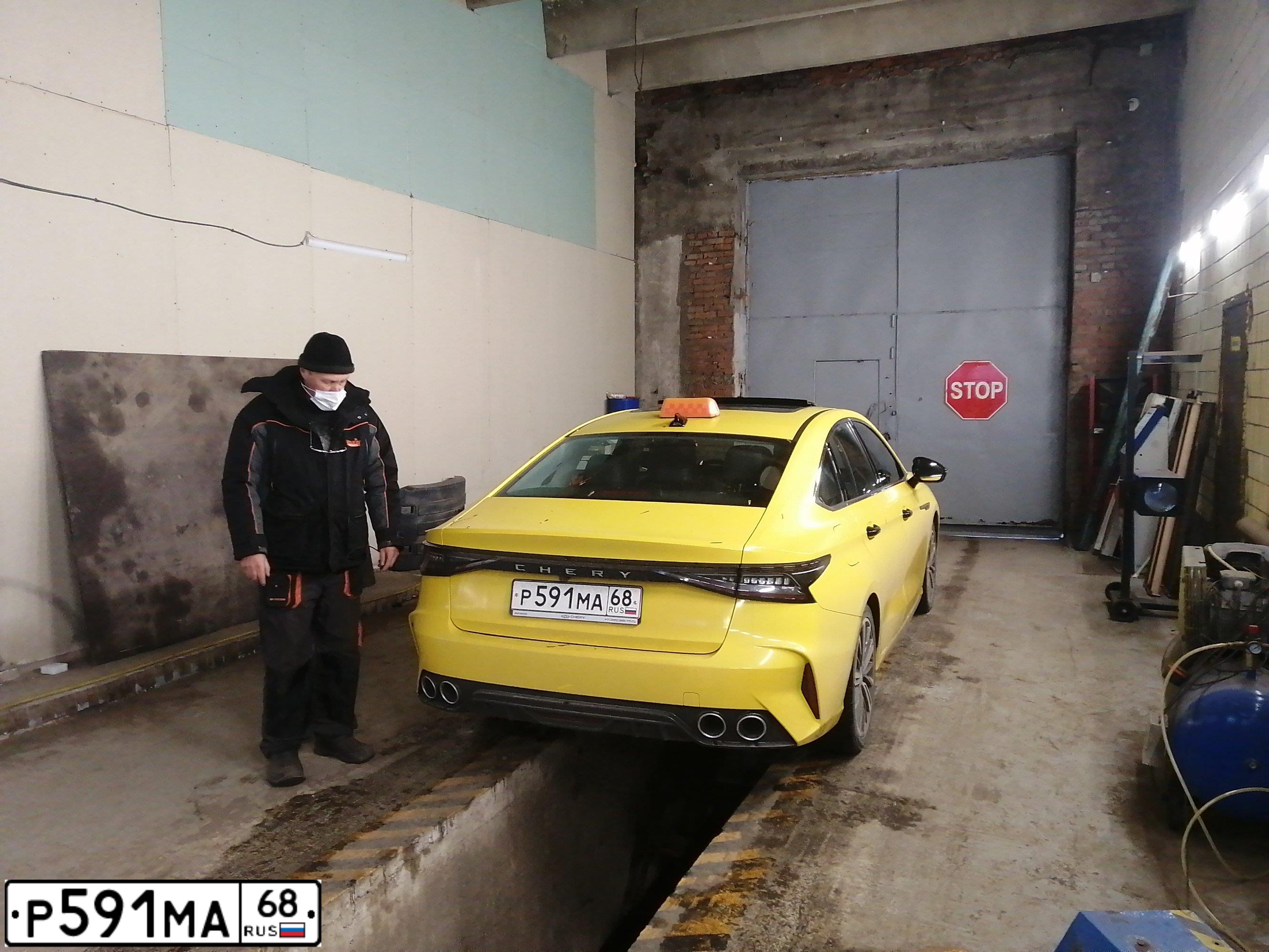 Фото автомобиля CHERY Arrizo 8 M31APL4BL, 2023 — госномер Р591МА68