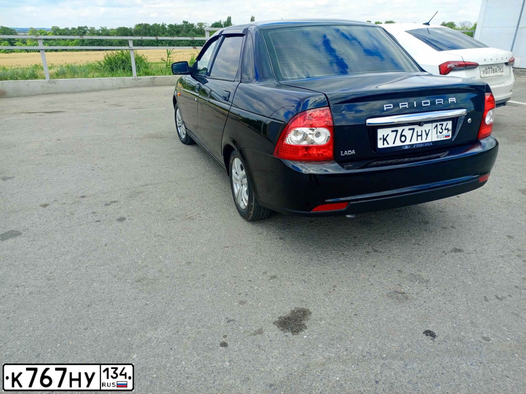 Фото автомобиля LADA PRIORA, 2008 — госномер Р998АН181. Цвет: ТЕМНО ЗЕЛЕНЫЙ