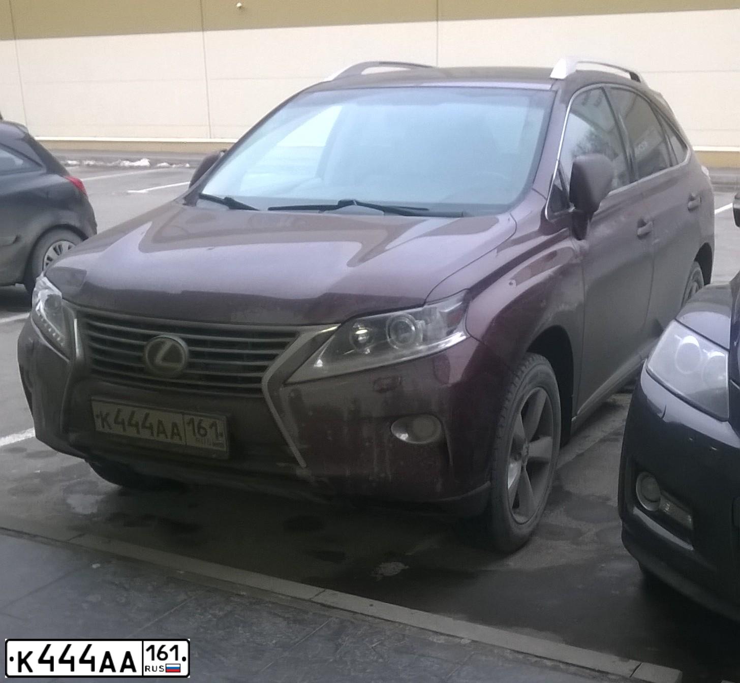 Фото автомобиля TOYOTA RAV4, 2007 — госномер К444АА161. Цвет: БЕЖЕВЫЙ