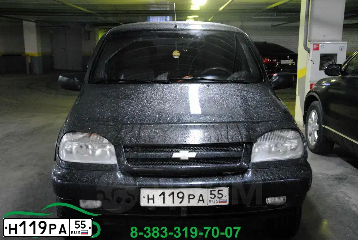 Фото автомобиля CHEVROLET NIVA, 2007 — госномер М885ОР154