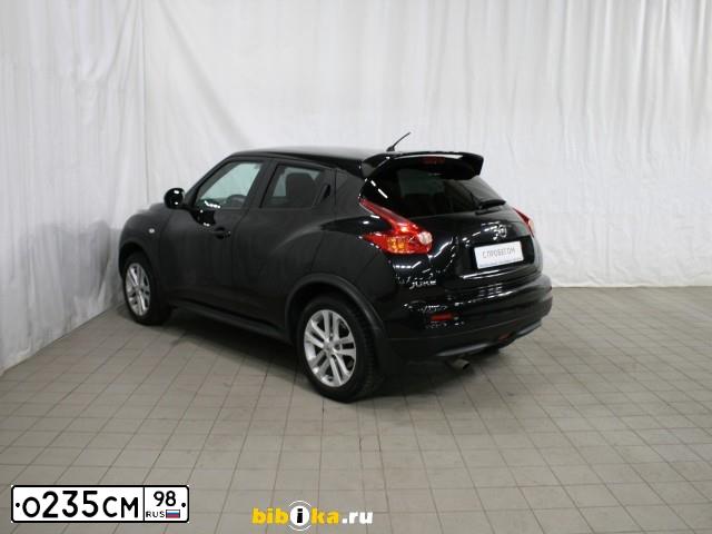 Фото автомобиля NISSAN JUKE, 2012 — госномер О235СМ98. Цвет: ЧЕРНЫЙ