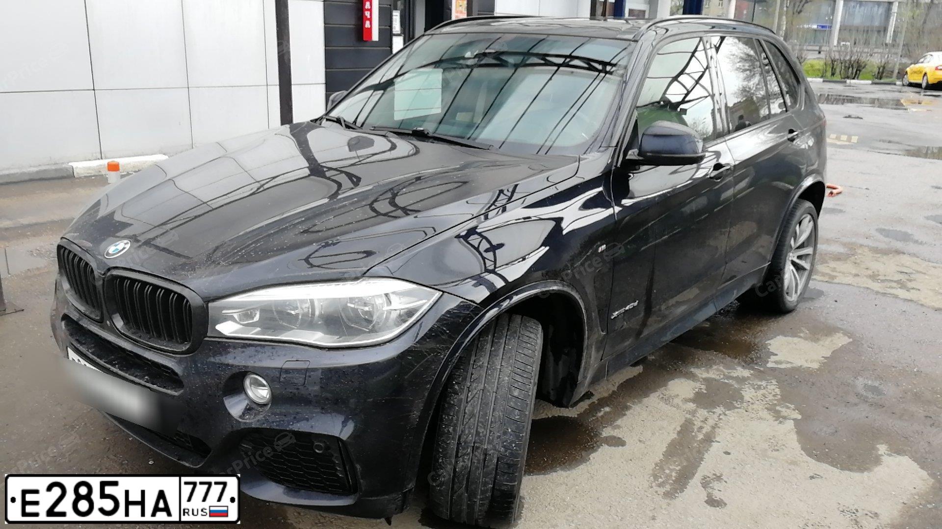Фото автомобиля BMW X5, 2014 — госномер Т190СХ799. Цвет: ЧЕРНЫЙ
